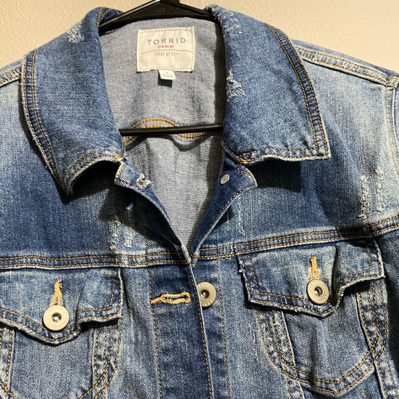 torrid Jackets & Blazers - Torrid jeans jacket